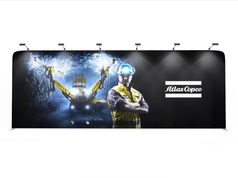 Mässvägg - Softwall 600 rak